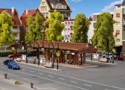 Produktbild von Vollmer 47580 - N Busstation, überdacht - Neu