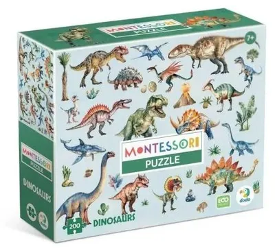 Obrázok produktu pre Puzzle 200 Montessori Dinosaury – Dodo