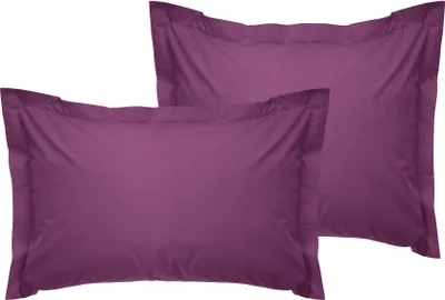 Produktbild von L'Essentiel Linge de Maison, Tonne Viole - 40, Oxford-Kissenbezug-Set (2 Stück) (EU) (IT), 100 % BAUMWOLLE RANFORCE, Lila,  50 x 80+5 cm