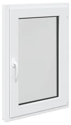 Immagine prodotto di vidaXL Finestra da cantina RISOR 60 x 100 cm in PVC e vetro, bianco