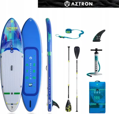 Produktbild von Brett Sup Mercury 3.0 Aztron 330Cm - Bicom. Hybrid, Zum Paddeln