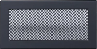 Produktbild von Flachkanal Luftgitter 200 x 90 mm, schwarz