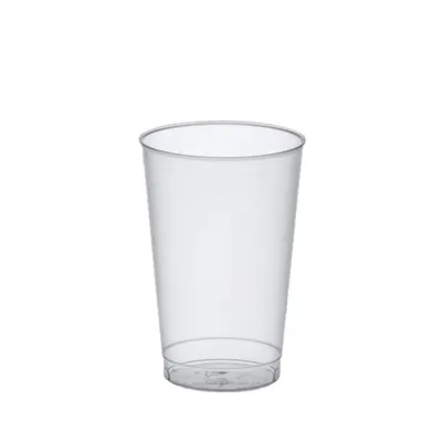 Produktbild von 25 opakovaně použitelných kelímků na pití PP 0,3 l Ø 7,8 cm - 11,8 cm průsvitné nerozbitné
