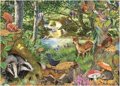 Image de Maison des Puzzles Puzzle Riverside Glade 500 XL Teile Landschaft