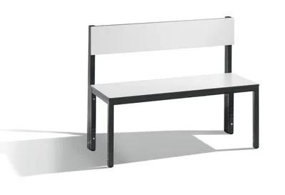 Immagine prodotto di Panca C+P con schienale, Basic Plus, H796xL1000xP407mm, 7021