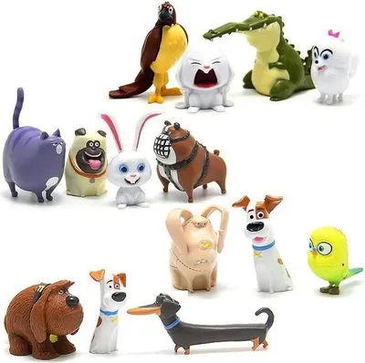 Obrázek produktu pro Figurky Tajný Život Mazlíčků 14 Ks