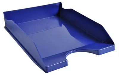 Image de EXACOMPTA 123104D EXACOMPTA Corbeille à courrier ECOTRAY, DIN A4+, bleu nuit