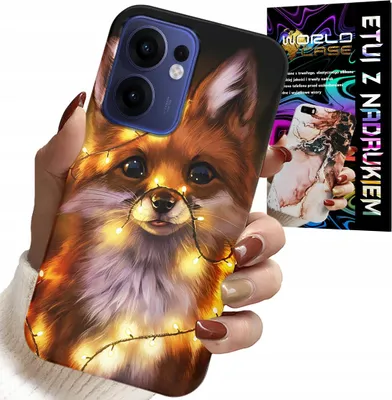 Produktbild von Hülle für Oppo Find X5 Lite – Süßer Fuchs, Tier-Motiv, Walddesign + Schutzglas