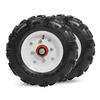 Produktbild von Radsatz HECHT 000796 | 40 cm Profilreifen | für Gartenhacke HECHT 796 | 2 Räder