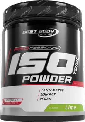 Produktbild von Best Body Nutrition - Professional Isotonic Powder - Lime - 600 g Dose