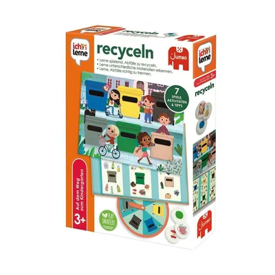 Produktbild von Ich lerne - Recycling, 3 Jahr(e), Karton, Mehrfarbig