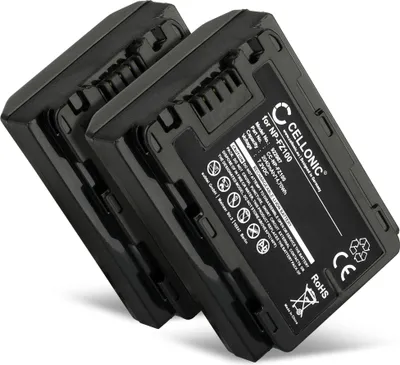 Immagine prodotto di CELLONIC 2x Batteria per Fotocamera Compatibile con Sony Alpha 6700, Alpha 7 IV, Alpha 7C, NP-FZ100 – (2040mAh, 7.4V)