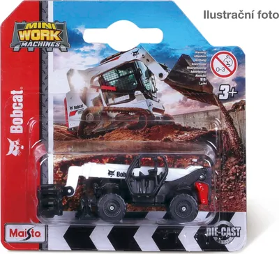 Produktbild von M. Bobcat Mini Work Machinnes 3''Bobcat, sortiert, Blister