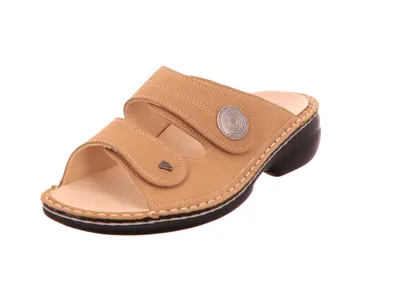 Produktbild von Finn Comfort Damen Pantoletten SANSIBAR 29607-35, 29607-36, 29607-37, 29607-38, 29607-39, 29607-40, 29607-41, 29607-42, 29607-43 FCO-2550 tan 42