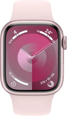 Image de APPLE Watch Series 9 GPS Aluminium Case 41mm (Light Pink) MR933QL/A