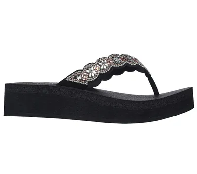 Produktbild von Skechers Damen Zehentrenner VINYASA - HAPPY SPRING 7325-35, 7325-36, 7325-37, 7325-38, 7325-39, 7325-40, 7325-41 119631 black 40