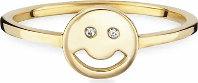 Produktbild von cai Ring 925/- Sterling Silber gelb 056 (17,8) Zirkonia weiß 135270111