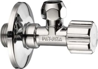 Produktbild von Eckventil 1/2“ x 3/8“ mit Konusmutter