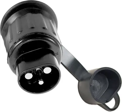 Produktbild von Anhängerstecker | 3-polig | 12V | 25A | Flachstecker