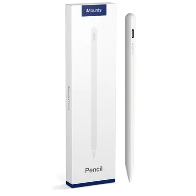 Produktbild von iMounts Apple Pencil Alternative – iPad Stift mit USB-C – Kompatibel mit iPad Mini, Air, Pro - Magnetische Pencil Stift