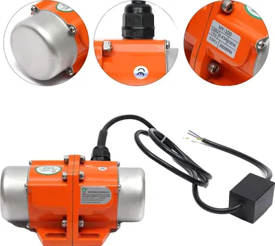 Produktbild von Vibrationsmotor 220V, elektrischer Vibrationsmotor 30W, asynchroner Betonrüttler, 3000 U/min