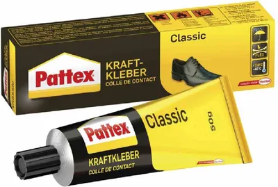 Produktbild von Pattex Kraftkleber Classic, hochwärmefest, Tube mit 50g