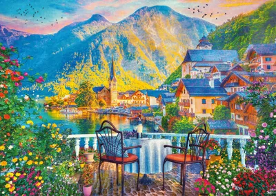 Immagine prodotto di Schmidt Spiele Pu1000T Pittoresco Hallstatt 0 0 Pz