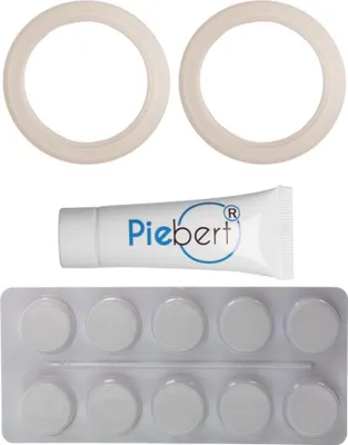 Image de Kit d'entretien 25444 pour machines à café espresso Sage, Breville, Gastroback avec porte-filtre de 54 mm (2x joint 21531, 10x tablettes de nettoyage 8203, 10ml de graisse spéciale)