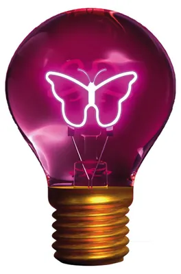 Produktbild von SBS Wiederaufladbare dekorative Tischlampe „Butterfly"