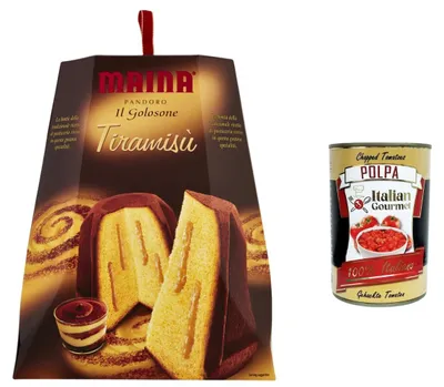 Produktbild von Maina Italian Gourmet Maina Pandoro Tiramisu 750g mit Kaffeecreme + Polpa