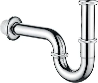 Immagine prodotto di Ibenzoa® Scarico regolabile per lavabo in acciaio inossidabile con rivestimento in cromo – robusto corpo dello scarico, facile da installare, adatto per lavabi in Vetroceramica e composito