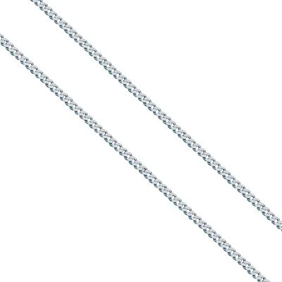 Produktbild von 925er Sterling Silber Panzerkette Massiv 4,5 mm -55 cm