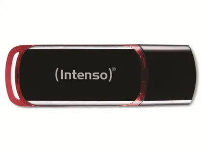 Image de Intenso Business Line - Lecteur flash USB - 8 Go - USB 2.0 - noir, rouge
