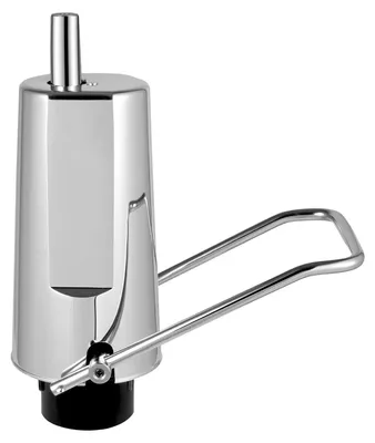 Obrázek produktu pro Hydraulické čerpadlo k kadeřnickému křeslu, nosnost 200 kg, nastavitelná výška, stříbrná barva