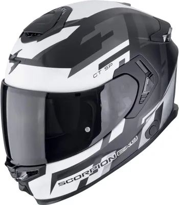 Zdjęcie produktu dla Kask Scorpion Exo-GT SP Air Tornado full-face czarny matowy / srebrny L
