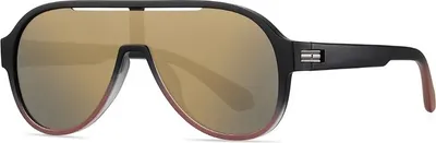 Produktbild von VeyRey Sonnenbrille Milti polarisierend Oval Grün gläser Schwarz Universal