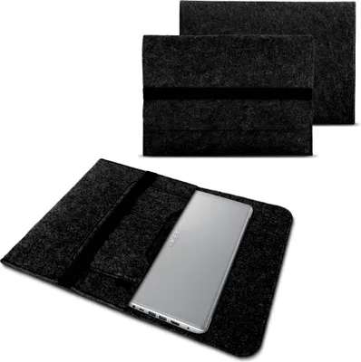 Produktbild von Schutzhülle Acer Chromebook 14 Laptop Tasche Hülle Filz Sleeve Notebook CoverFarben:Dunkel Grau