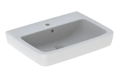 Produktbild von VIGOUR Clivia Waschtisch Waschbecken Handbecken eckig 65 x 48 cm, weiß