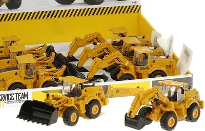Zdjęcie produktu dla pojazd budowlany 18x7x7cm