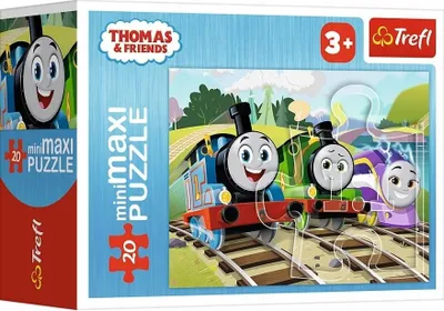 Zdjęcie produktu dla Puzzle 20 miniMaxi Z Tomkiem jest wesoło 4 TREFL