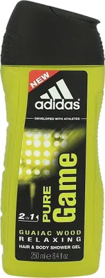 Produktbild von Adidas Douche & Shampoo Men - Pure Game 250ml