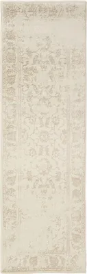 Produktbild von benuta Vintage Teppich Wohnzimmer Suki Creme/Beige 80x240 cm Läufer Wohnzimmerteppich Schlafzimmer weich orientalisch Rechteckig