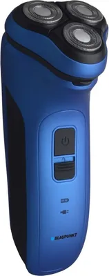 Immagine prodotto di Blaupunkt MSR401 rasoio da uomo Rasoio a rotazione Trimmer Nero, Blu