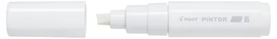 Imagen del producto de PILOT 557095, marcador de pigmentos PILOT PINTOR, punta ancha, color blanco