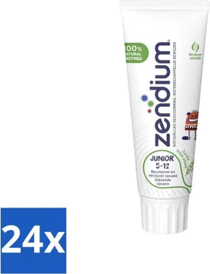 Obrázok produktu pre Zubná pasta Zendium junior 75 ml - hodnotné balenie - 24 kusov