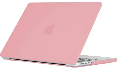 Produktbild von Mobigear Schutzhülle für MacBook Pro 14 Zoll (2021-2026), Hartschalenhülle, MacBook Case - Rosa - Modell A2442 / A2779 / A2918 / A2992 / A3401 / A3112 / A3434 / A3427 / A3426