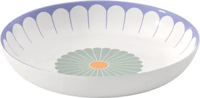 Produktbild von Villeroy & Boch 1045543140, Salatschüssel, Rund, Porzellan, Mehrfarbig, 3,4 l, Fleur