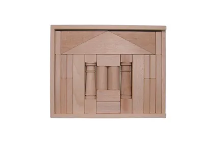 Produktbild von Ebert 207016 Baukasten Domizil 1  Holzbausteine