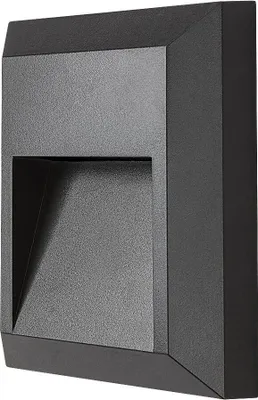 Obrázok produktu pre Rabalux Antracitové schodiskové LED svietidlo Trento 4W IP65 77105