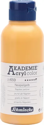 Produktbild von Schmincke 250ml AKADEMIE Acryl Neapelgelb Acryl 23 659 027